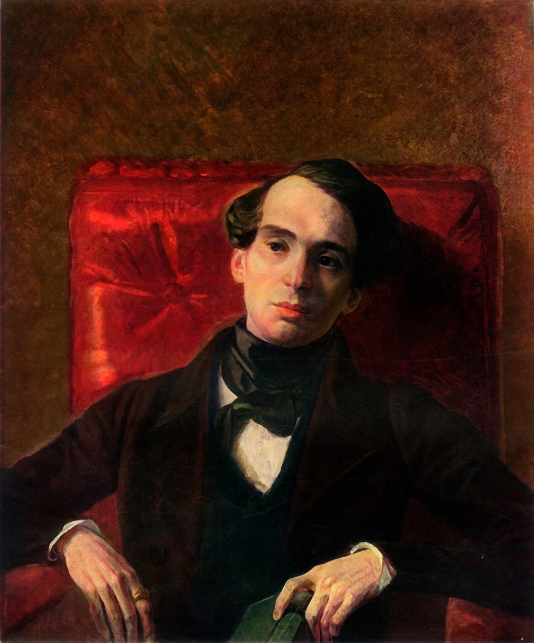 Ritratto dello scrittore Alexandr Nikolayevich Strugovshchikov